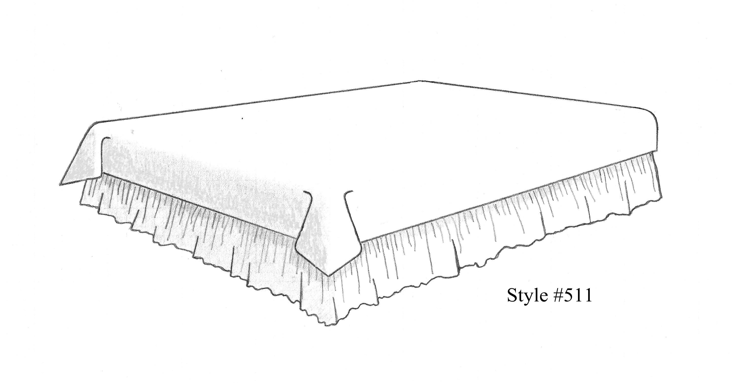 Style 511 Bedspread